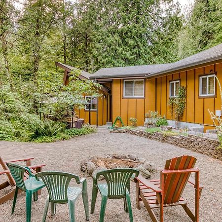 Creekside Cabin Rhododendron 외부 사진