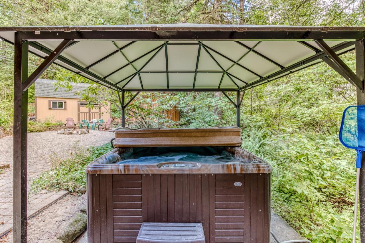 Creekside Cabin Rhododendron 외부 사진