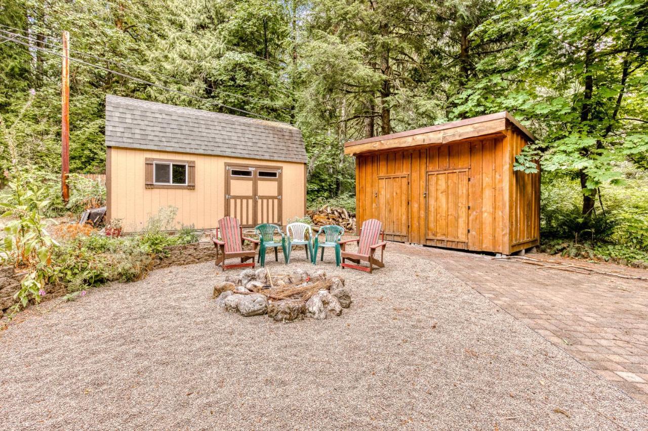 Creekside Cabin Rhododendron 외부 사진