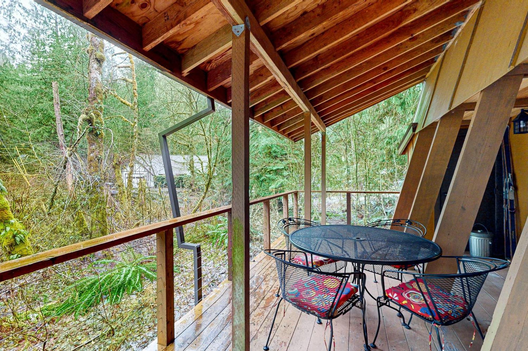 Creekside Cabin Rhododendron 외부 사진