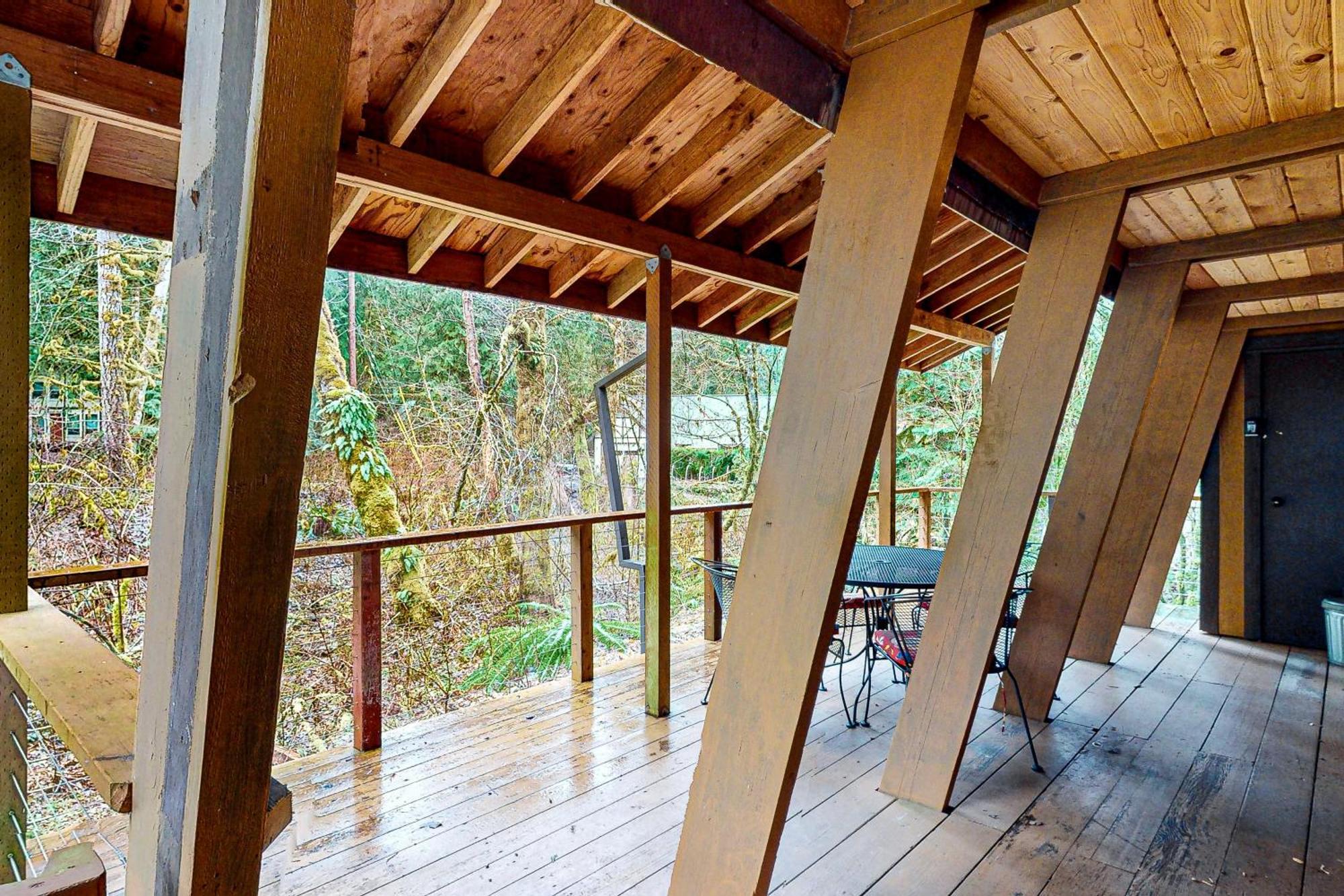 Creekside Cabin Rhododendron 외부 사진