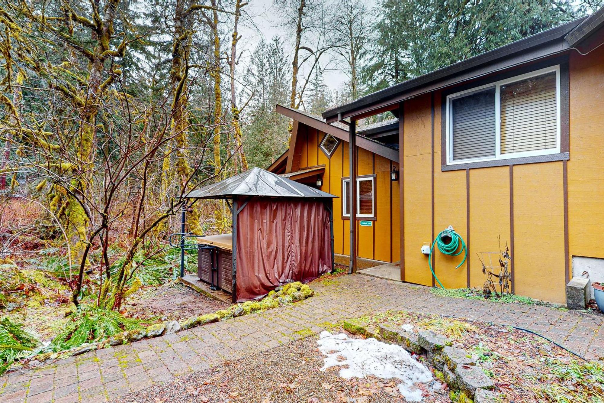 Creekside Cabin Rhododendron 외부 사진