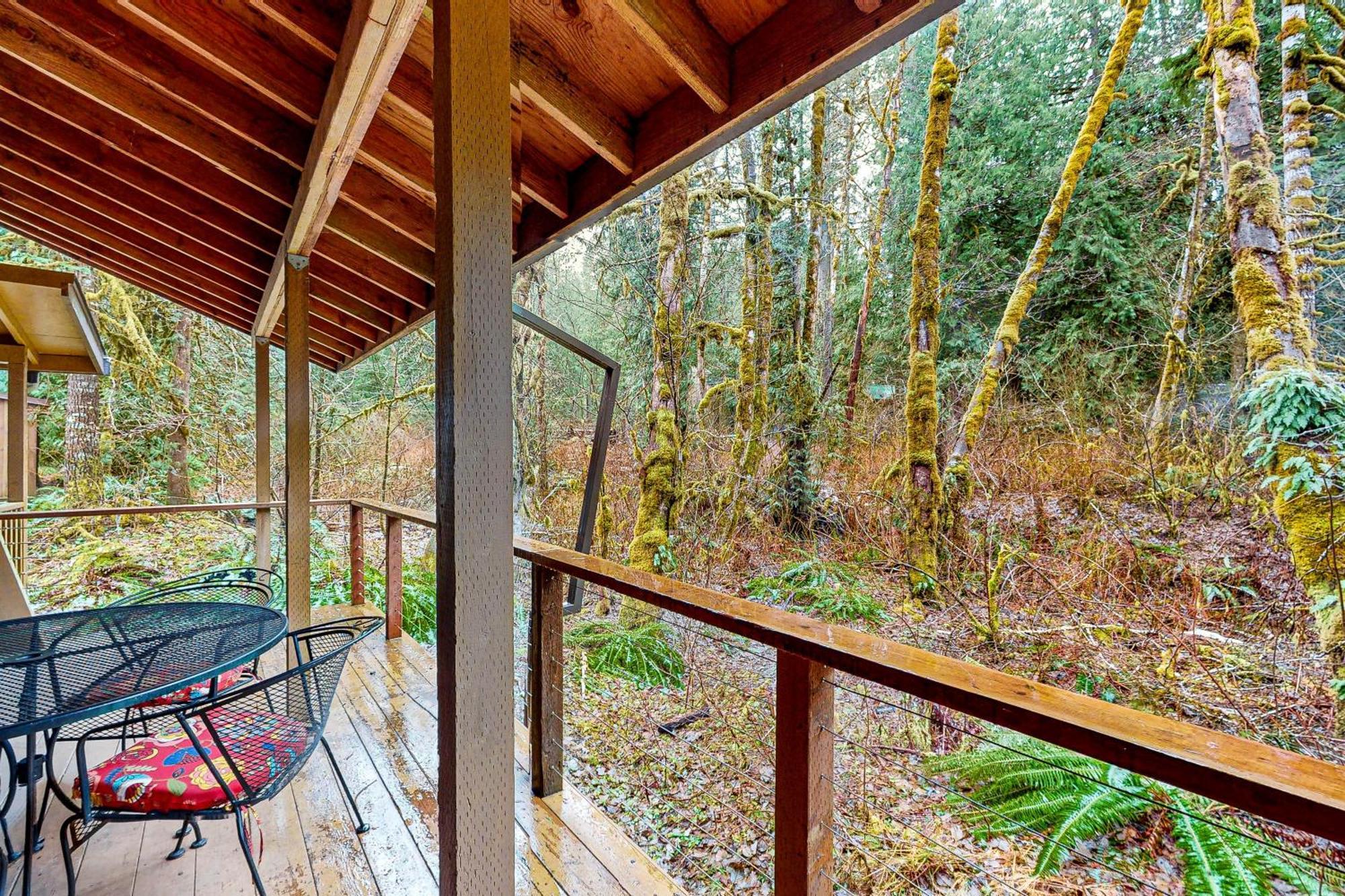 Creekside Cabin Rhododendron 외부 사진